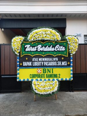 Papan Bunga Duka di Kramas