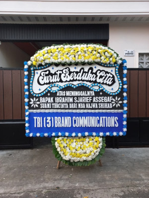Papan Bunga Duka di Kramas